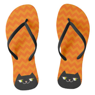 Chanclas Gato negro