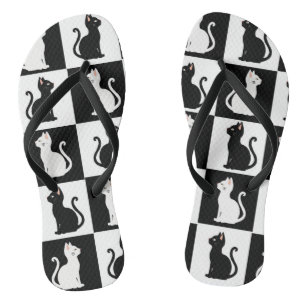 Chanclas gatos
