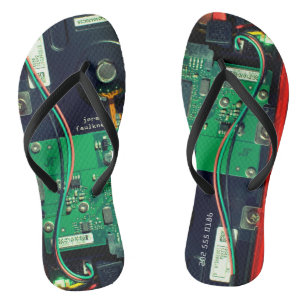 Chanclas Geek robótica tarjeta de circuitos impresos Guay e