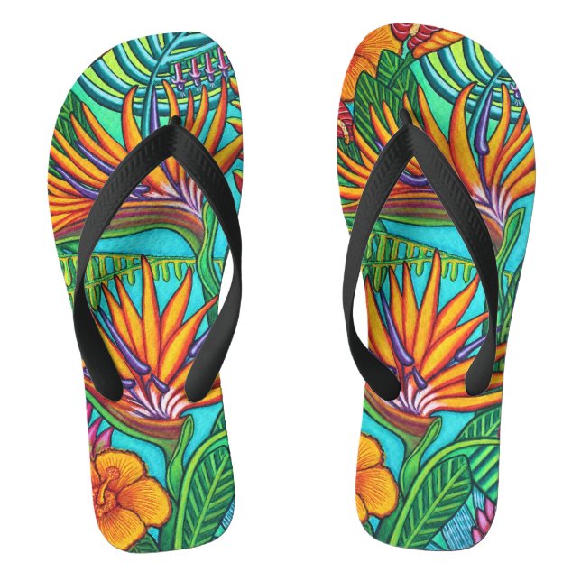 Chanclas Gemas tropicales Flip Flop I (Plantilla)