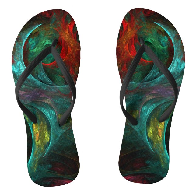 Chanclas Génesis Resumen Arte (Plantilla)