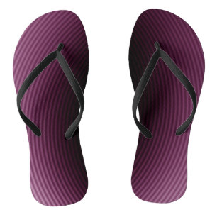 Chanclas Genial Burgundy Rojo Tendencia Elegante