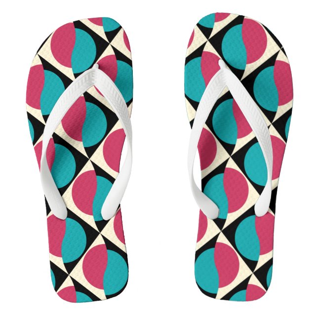 Chanclas Geometría étnica (Plantilla)