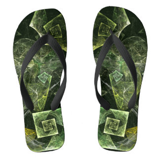 Chanclas Geometría Fractal de Luz Abstracta Equilibrada Ret
