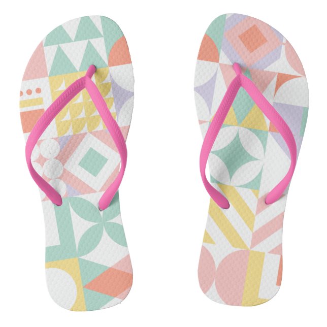 Chanclas geométrico #32 (Plantilla)
