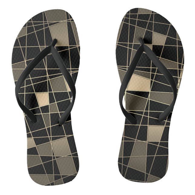 Chanclas Geométrico, abstracto (Plantilla)