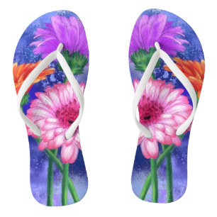 Chanclas Gerberas Flip Flops