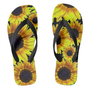 Chanclas Girasol amarillo brillante -