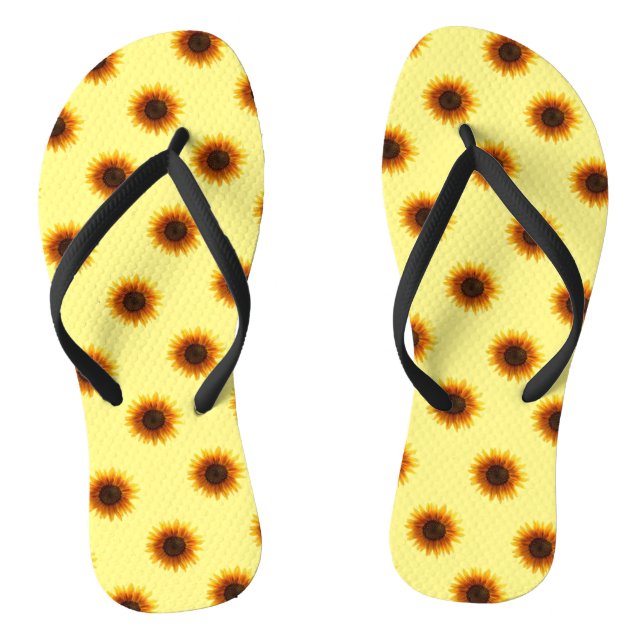 Chanclas Giro de girasol (Plantilla)