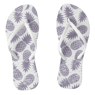Chanclas Giro de impresión de piña
