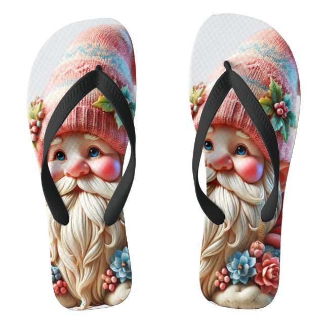 Chanclas Gnomo florecer  (Plantilla)