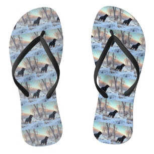 Chanclas Gordon Setter Let It Snow Navidades
