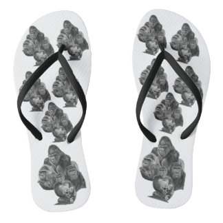 Chanclas Gorilla Family  sandal (ゴリラ家族のサンダル）Gorilla Life