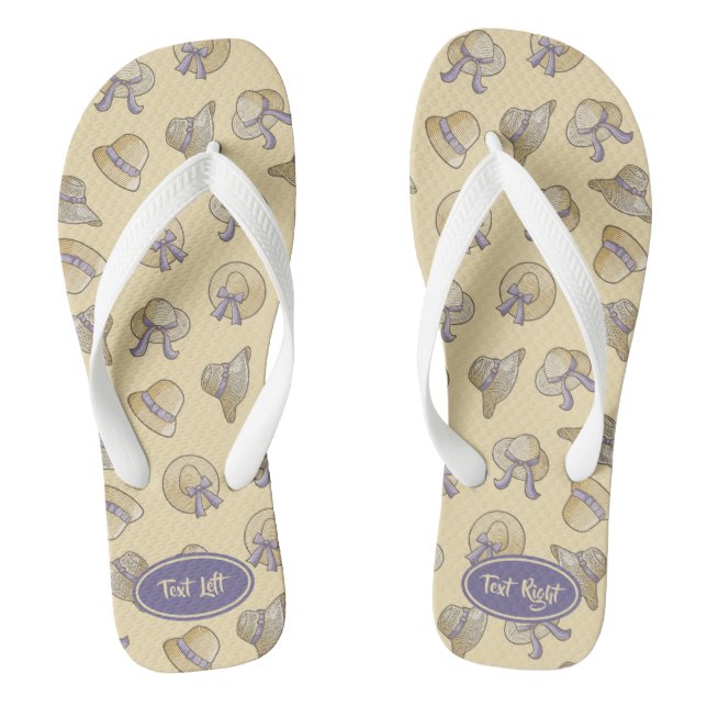 Chanclas Gorras De Verano Beige (Plantilla)
