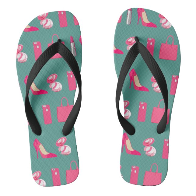 Chanclas gotas frívolas (Plantilla)