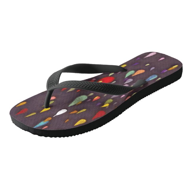 Chanclas Gotitas Coloridas (Angular)