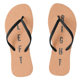 Chanclas Gracioso Peach izquierdo derecho