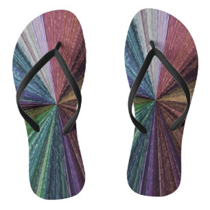 Chanclas Gradiente circular Arcoiris terrestre