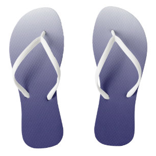 Chanclas Gradiente de dos tonos azul marino oscuro