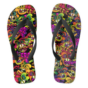 Chanclas Graffiti