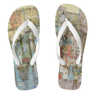 Chanclas Gran Canal de Venecia, por Maurice Prendergast