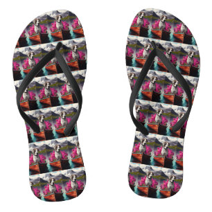 Chanclas Gran Danés en una Paleta: Una Aventura Escénica