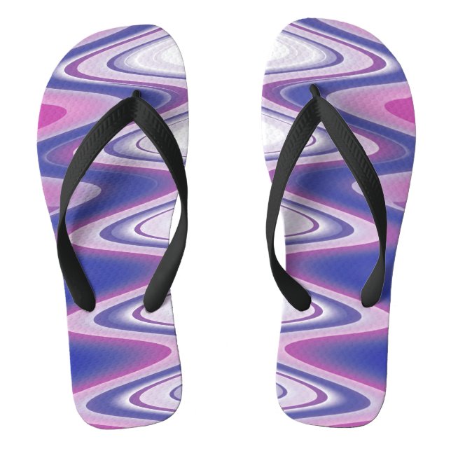 Chanclas Gris azul de Fuchsia (Plantilla)