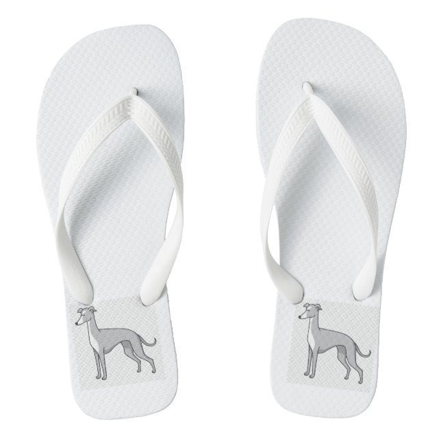 Chanclas gris hound thongs (Plantilla)