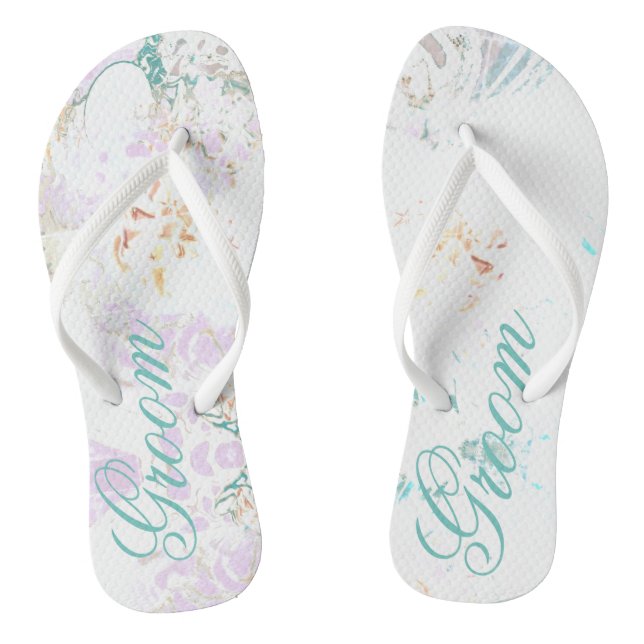Chanclas Groom Sea Mirror Flip Flops (Plantilla)
