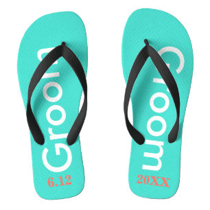 Chanclas Groom Turquoise