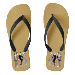Chanclas Grupo de las Cuatro Viejas Damas Japonesas de Geis