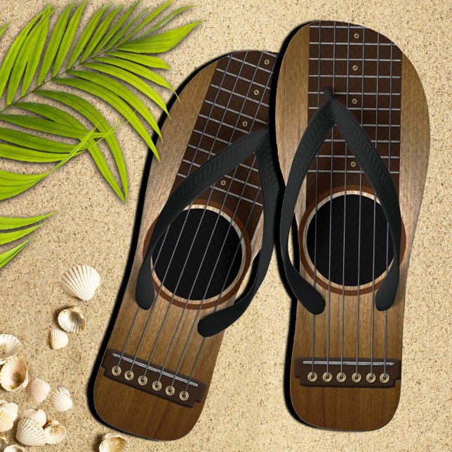 Chanclas Guitarra personalizada (Subido por el creador)