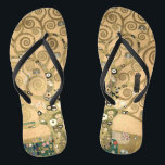 Chanclas Gustav Klimt - El árbol de la vida, la frisa de es<br><div class="desc">El árbol de la vida,  Stoclet Frieze,  parte central del panel izquierdo - Gustav Klimt,  Cardboard,  1909</div>
