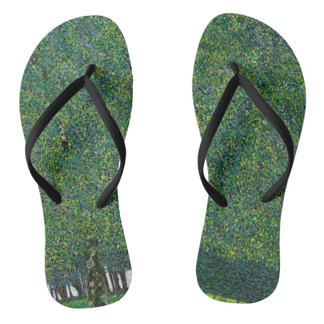 Chanclas Gustav Klimt - El parque (Plantilla)