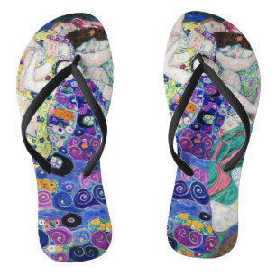 Chanclas Gustav Klimt - La Virgen