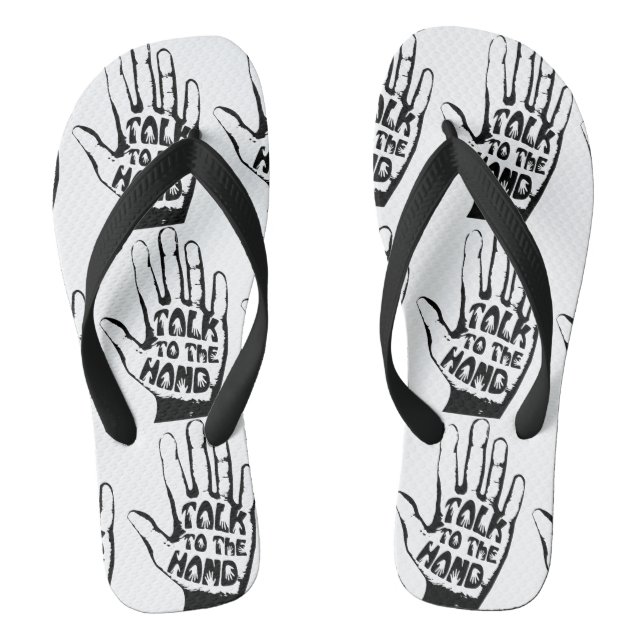 Chanclas Hablar Con La Mano (Plantilla)