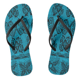 Chanclas Haena Beach Hawái Primitive Tapa