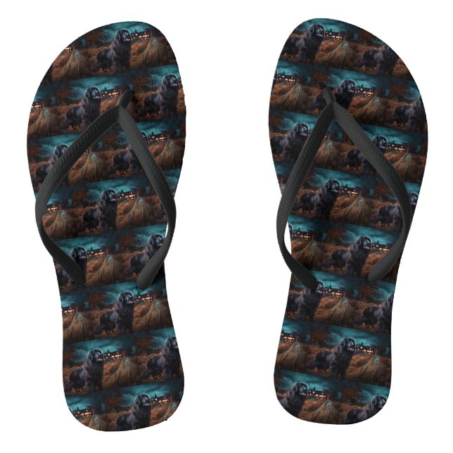 Chanclas Halloween de Terranova espeluznante (Plantilla)