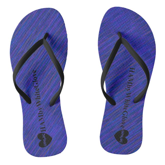 Chanclas HAMbWG - Correa delgada - Chancla - Mezcla azul re (Plantilla)