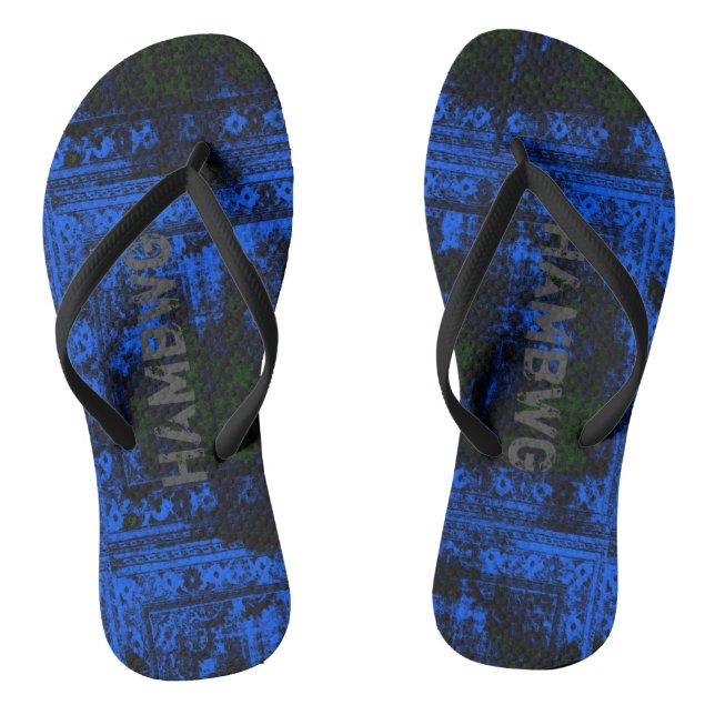 Chanclas HAMbWG - Flip-Flop - Azul gótico (Plantilla)