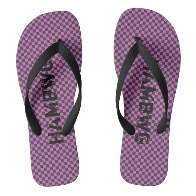 Chanclas HAMbyWG - Flip-Flops - corrector de enchufes (Plantilla)