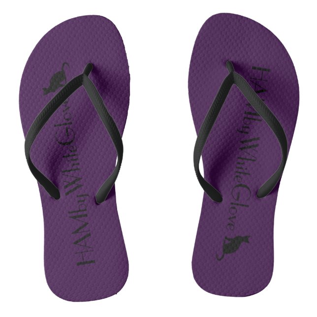 Chanclas HAMbyWG - Flip-Flops - CUALQUIER logotipo del gato (Plantilla)