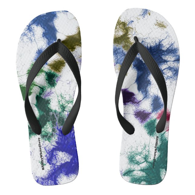 Chanclas HAMbyWG - Flip-Flops de hombres - salpicaduras de  (Plantilla)
