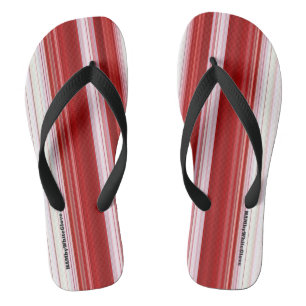 Chanclas HAMbyWG - Flip-Flops Red White