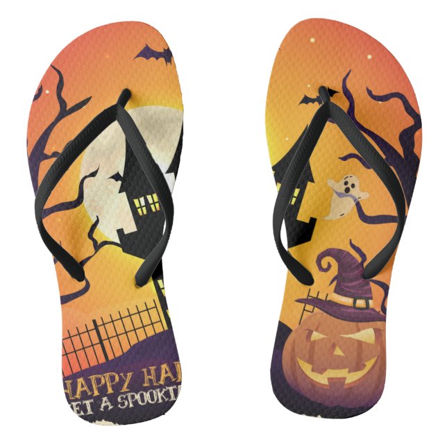 Chanclas Happy Halloween! Get A Spooktacular Deal! (Plantilla)