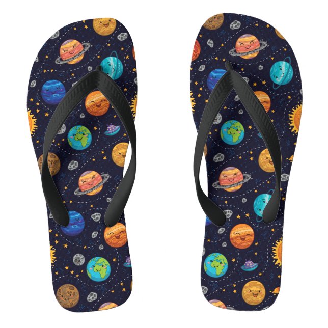 Chanclas Happy Planets Flip Flops (Plantilla)