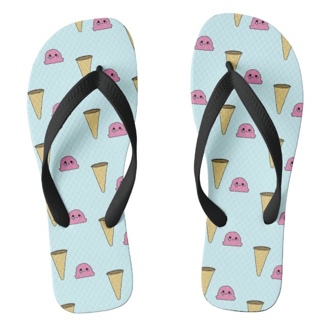 Chanclas Helado Derramado (Plantilla)