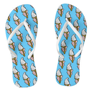 Chanclas Helados en un par de Flip Flops