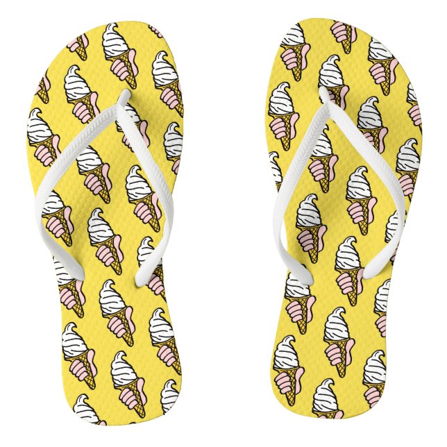Chanclas Helados en un par de Flip Flops (Plantilla)