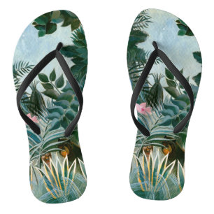 Chanclas Henri Rousseau - La jungla ecuatorial